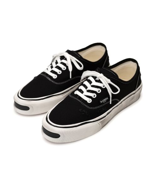 "Herc" Distressed Vulcanized Sneaker