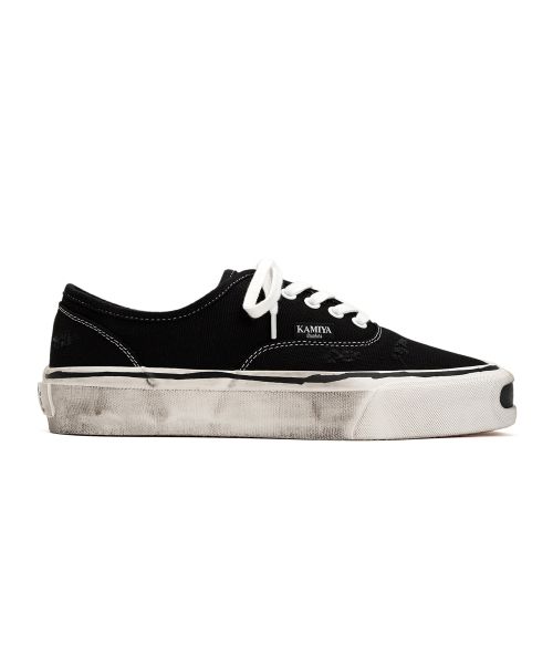 "Herc" Distressed Vulcanized Sneaker