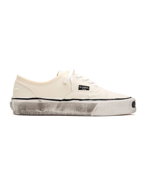 "Herc" Distressed Vulcanized Sneaker