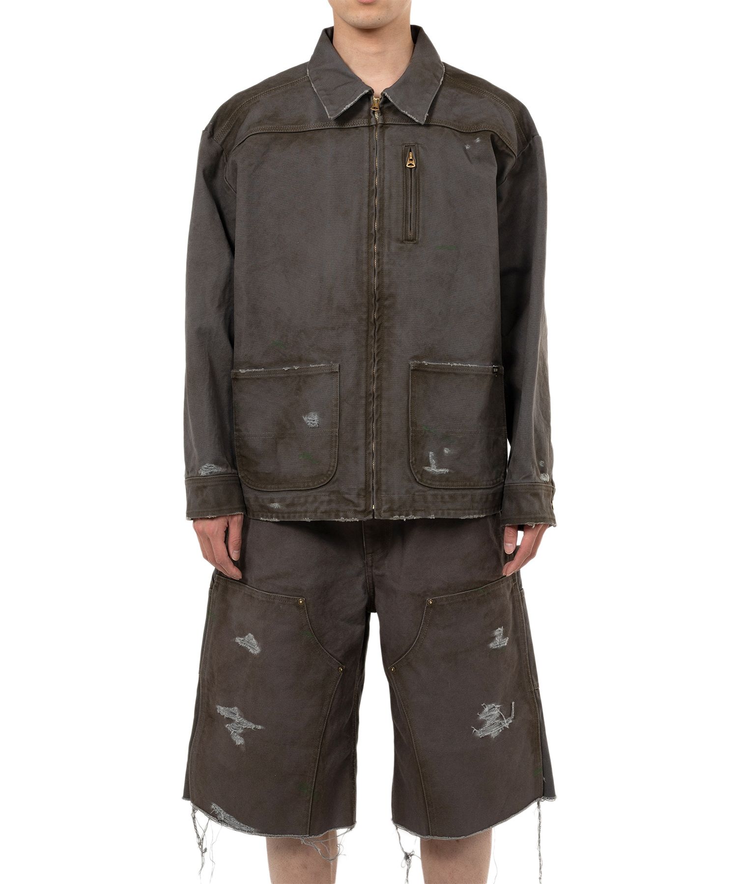 ミハラヤスヒロ　フィールドジャケット Maison MIHARA YASUHIRO Autumn/Winter 2024 collection