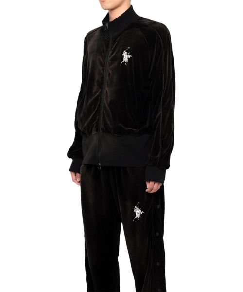 Bleached Velor Blouson