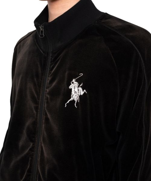 Bleached Velor Blouson