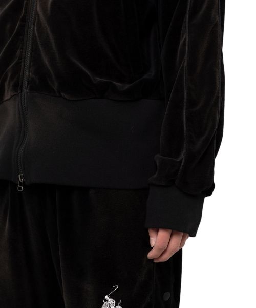 Bleached Velor Blouson