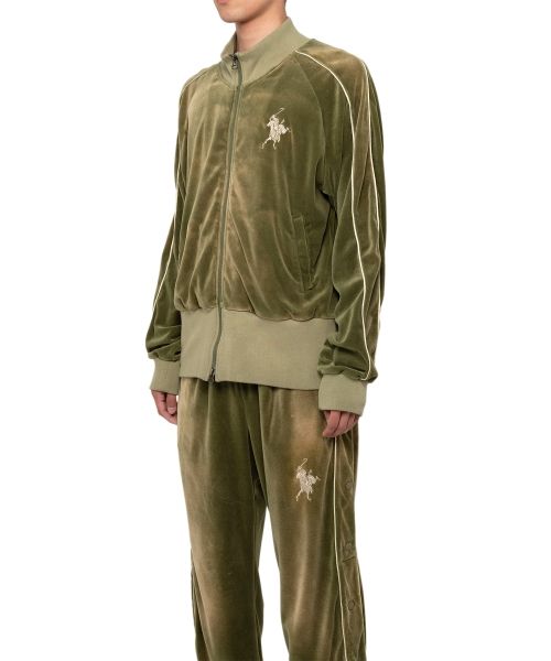 Bleached Velor Blouson