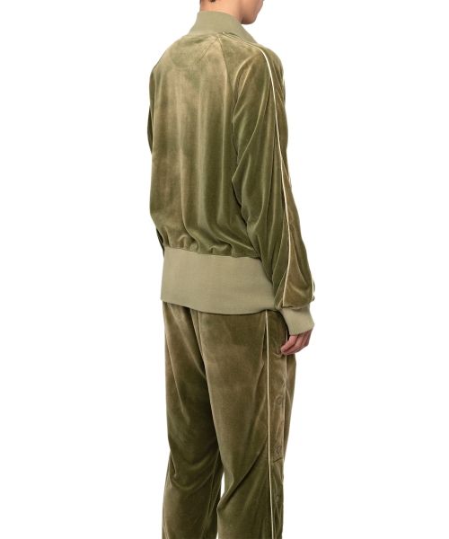 Bleached Velor Blouson