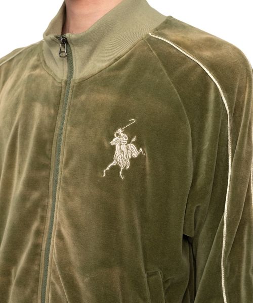 Bleached Velor Blouson