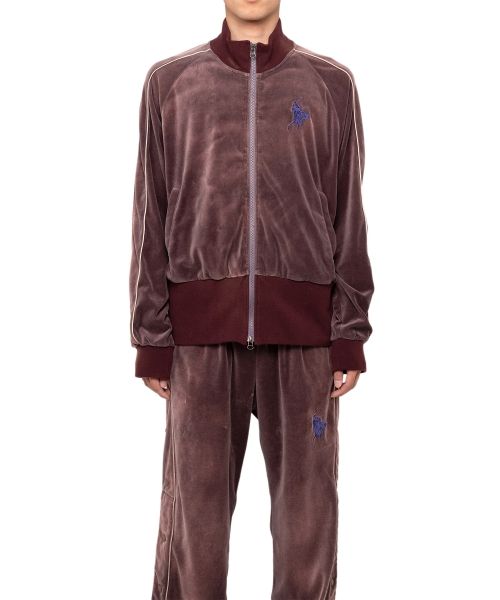 Bleached Velor Blouson