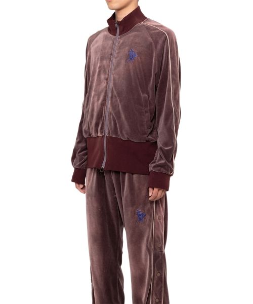 Bleached Velor Blouson