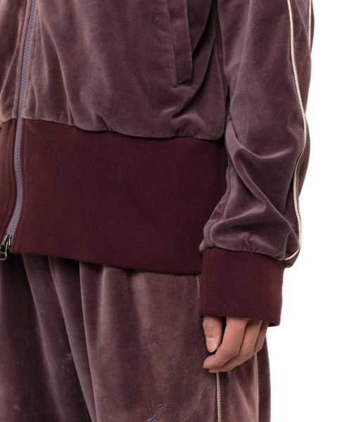 Bleached Velor Blouson