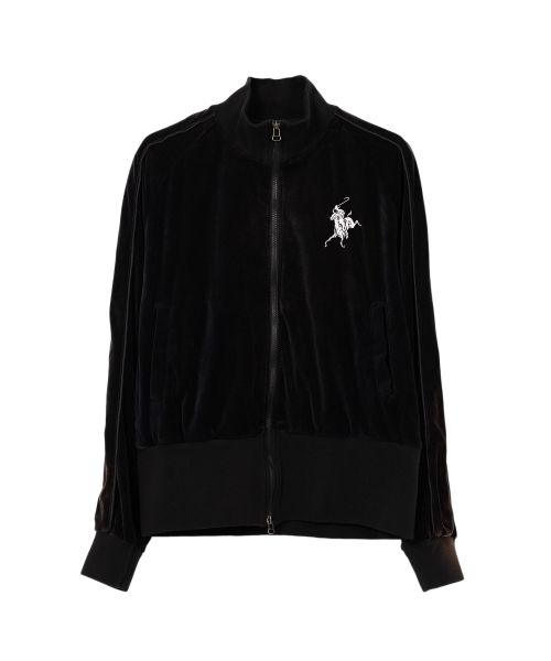 Bleached Velor Blouson