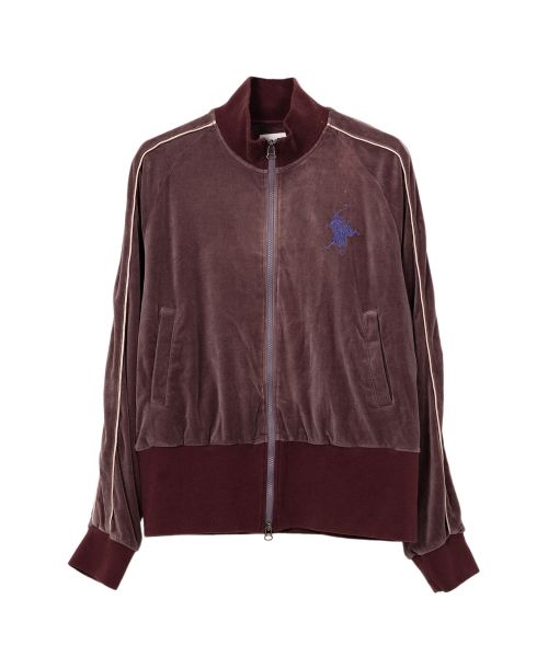 Bleached Velor Blouson