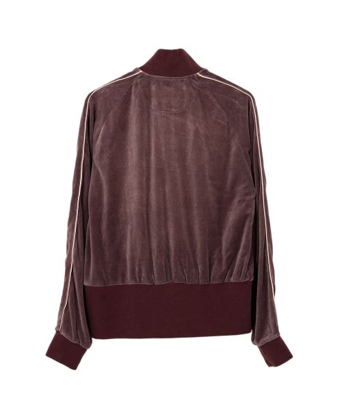 Bleached Velor Blouson