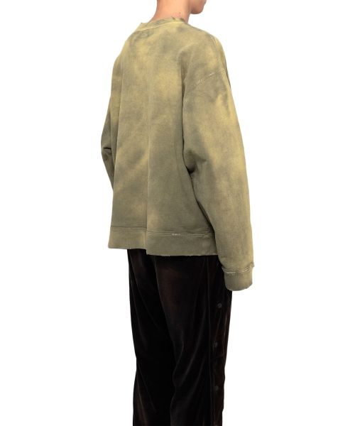 Logo Embroidered Bleach Sweatshirt