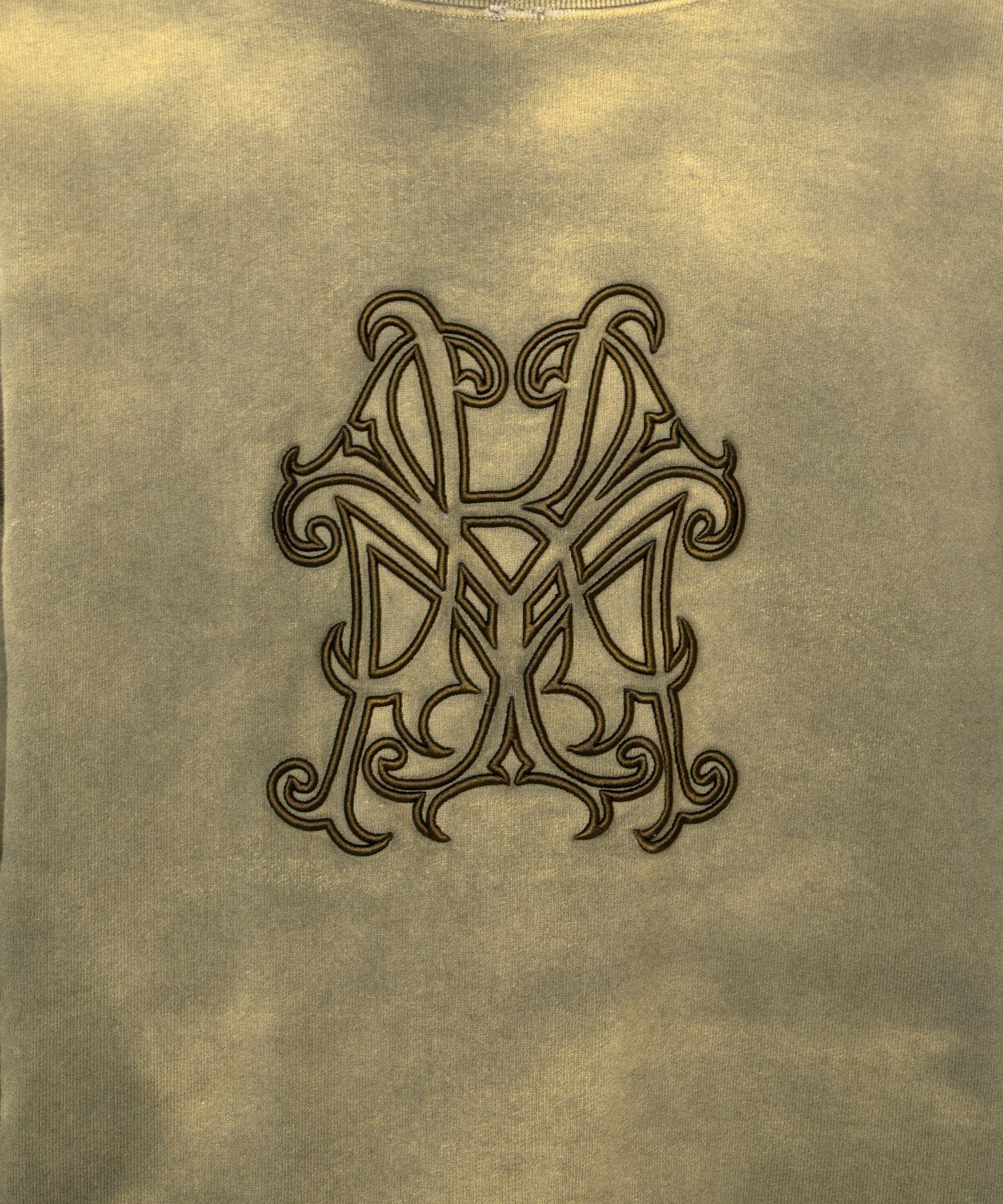 Logo Embroidered Bleach Sweatshirt