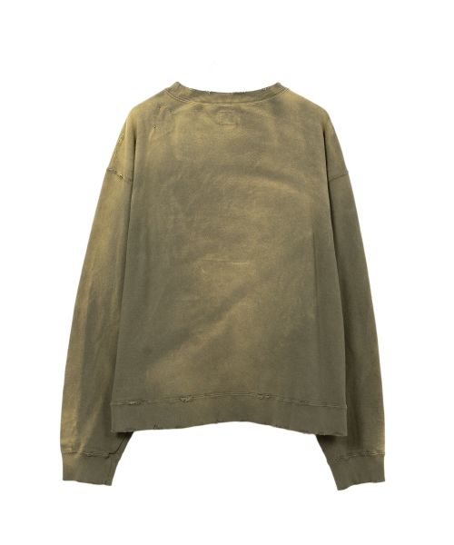 Logo Embroidered Bleach Sweatshirt