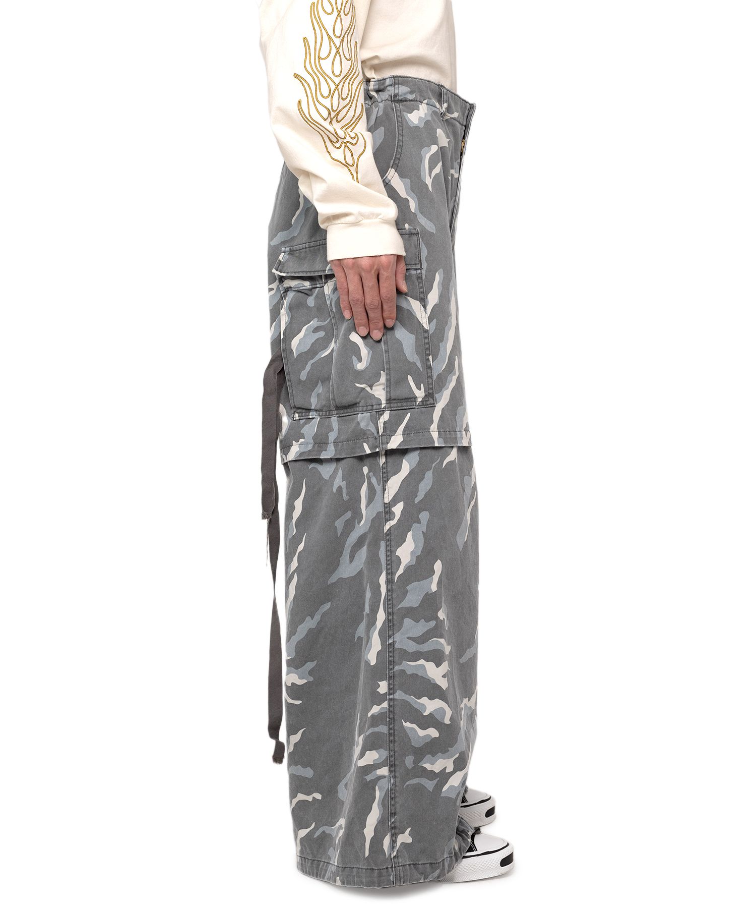 Camouflage Wide Pants