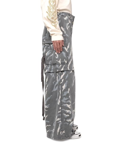 Camouflage Wide Pants
