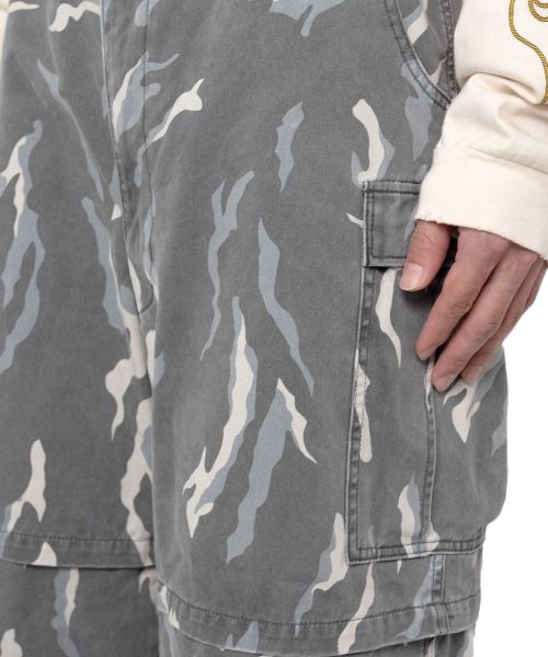 Camouflage Wide Pants