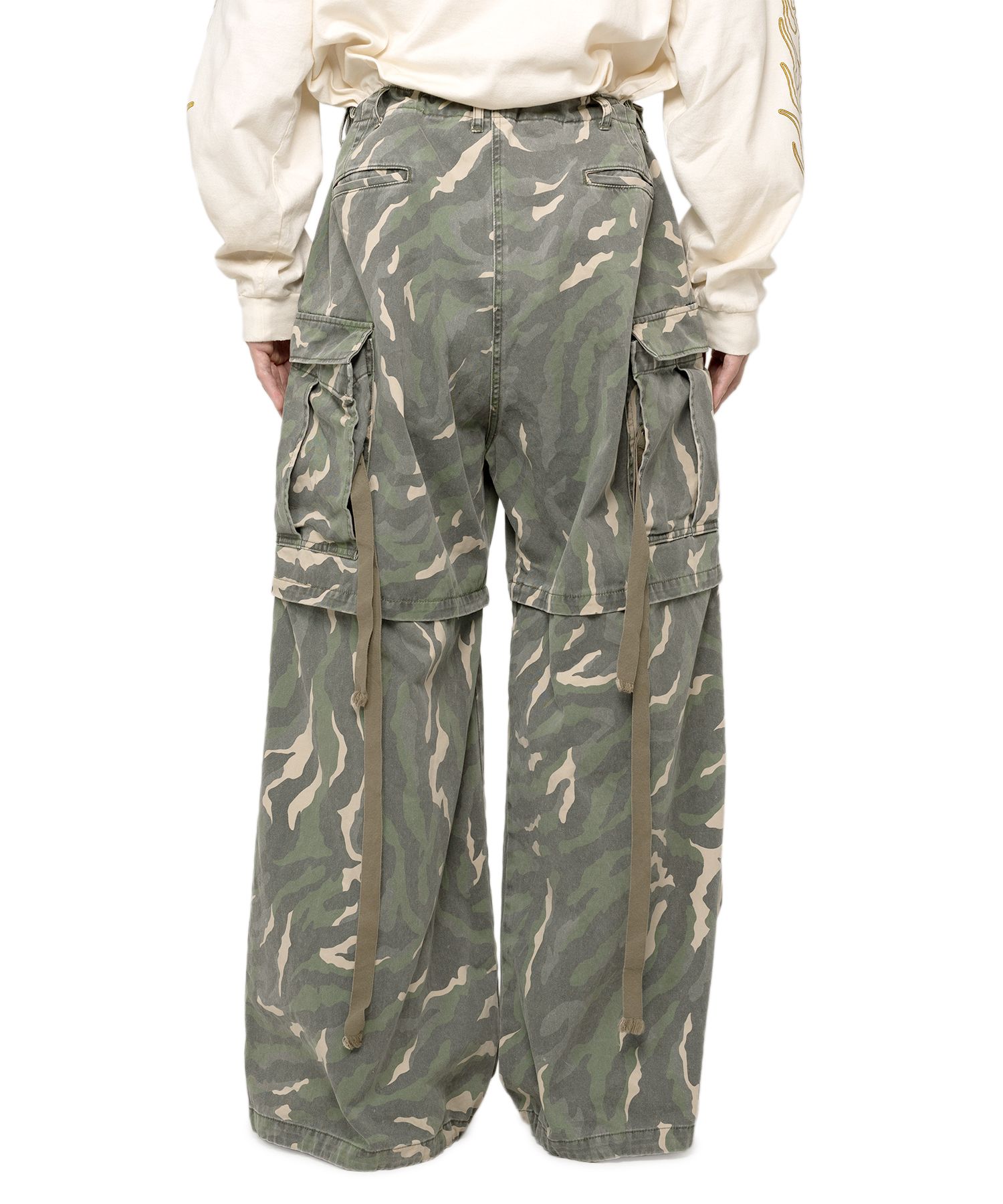 Camouflage Wide Pants