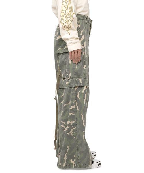 Camouflage Wide Pants