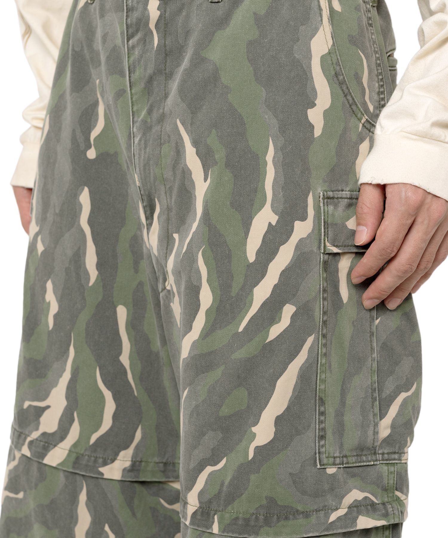 Camouflage Wide Pants