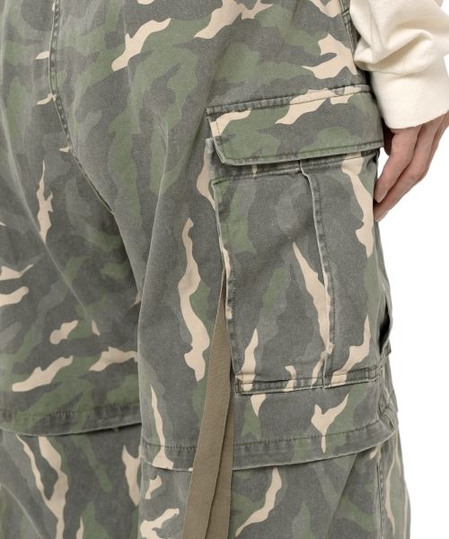 Camouflage Wide Pants