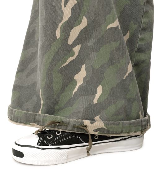 Camouflage Wide Pants
