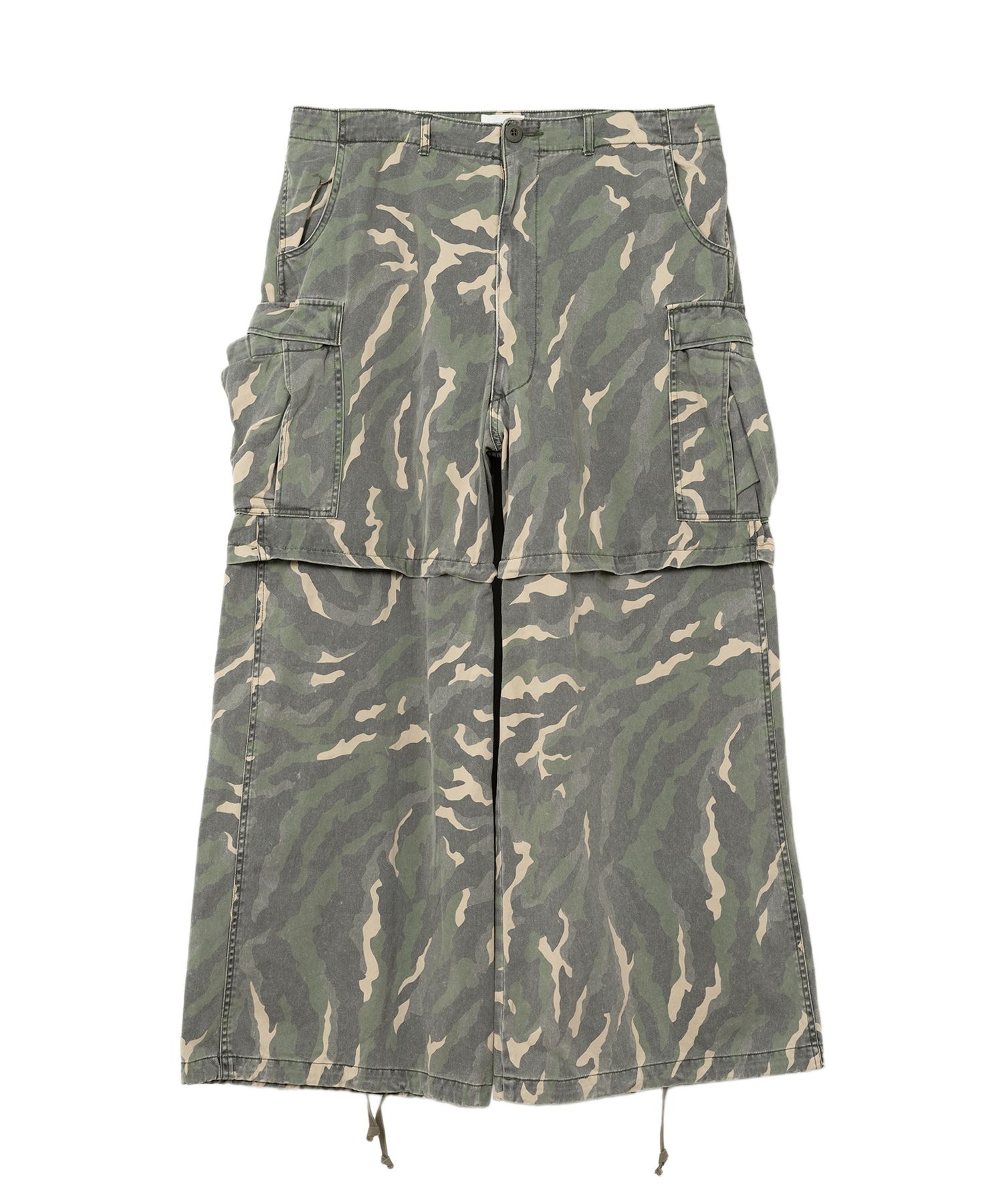 Camouflage Wide Pants