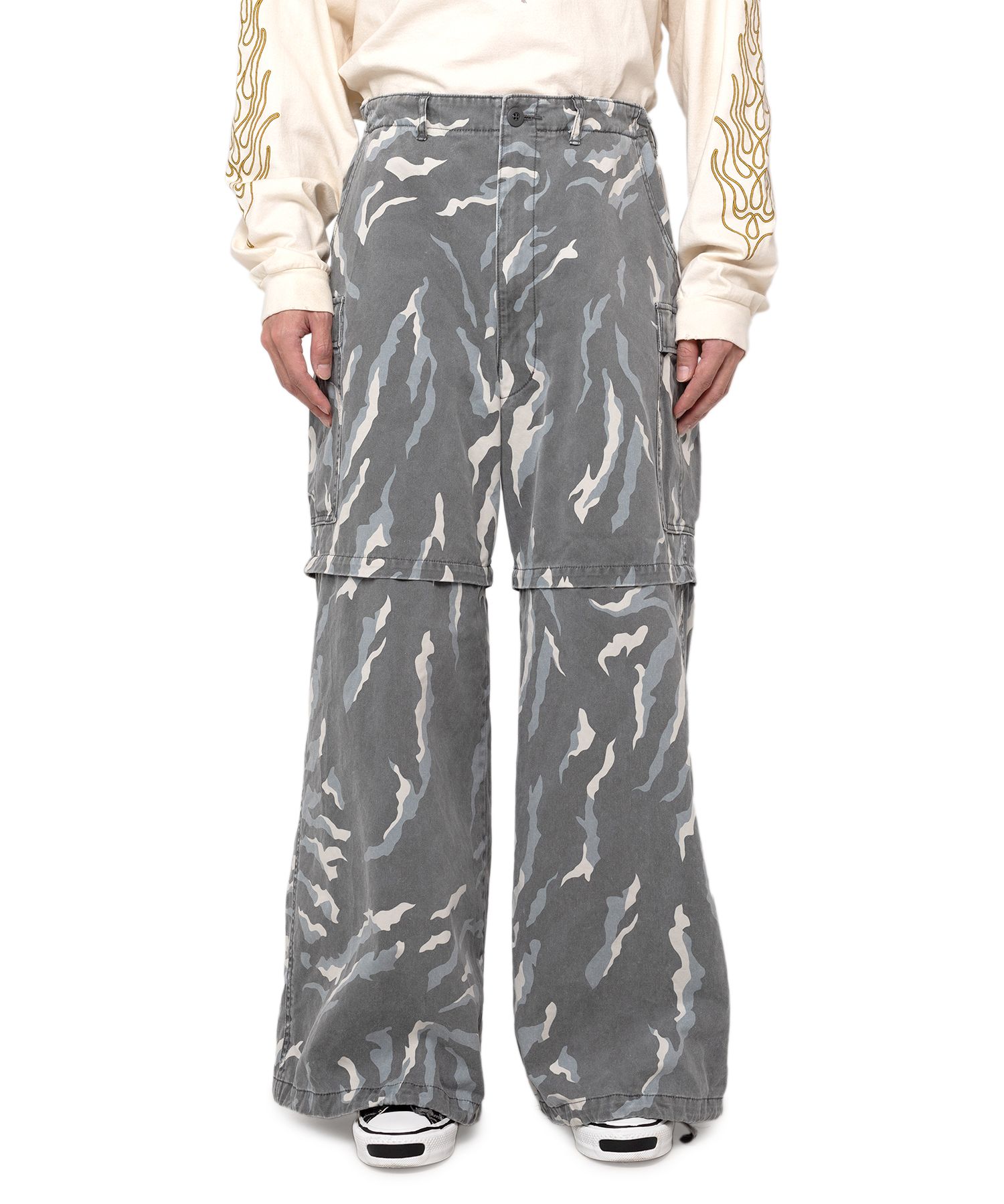Camouflage Wide Pants