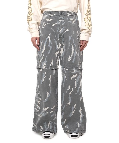 Camouflage Wide Pants