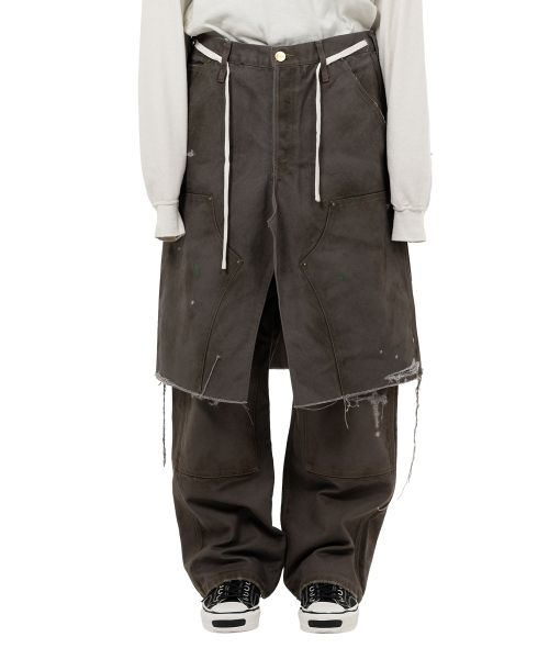 BORO Duck Wrap Skirt