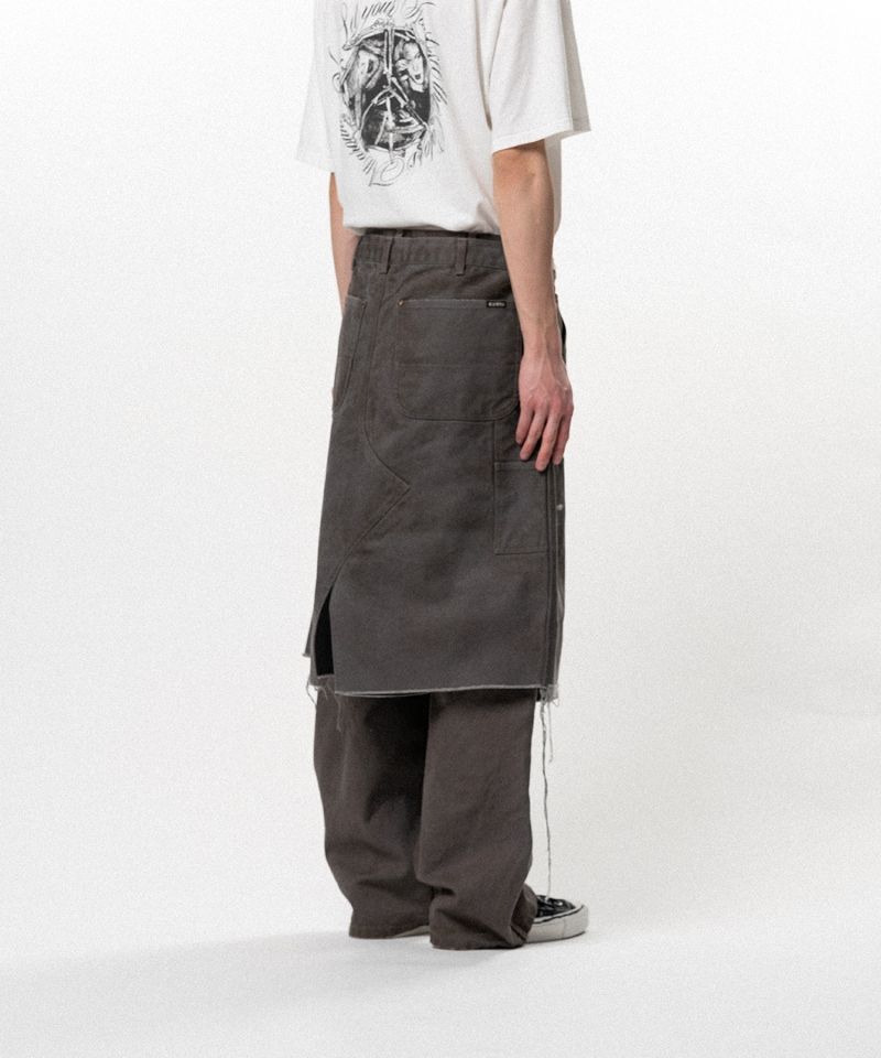 BORO Duck Wrap Skirt