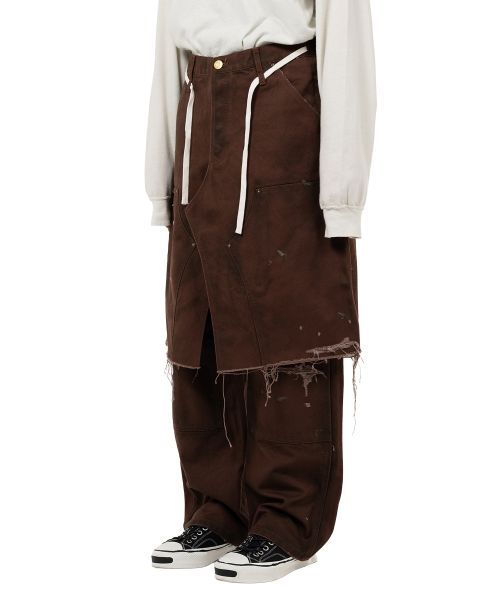 BORO Duck Wrap Skirt