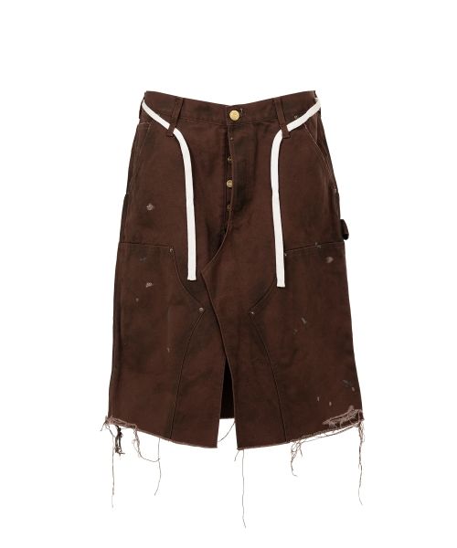 BORO Duck Wrap Skirt