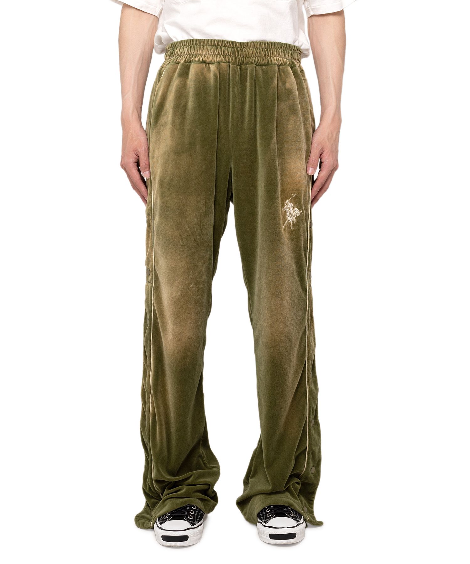 Bleached Velor Pants