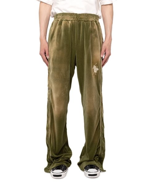 Bleached Velor Pants