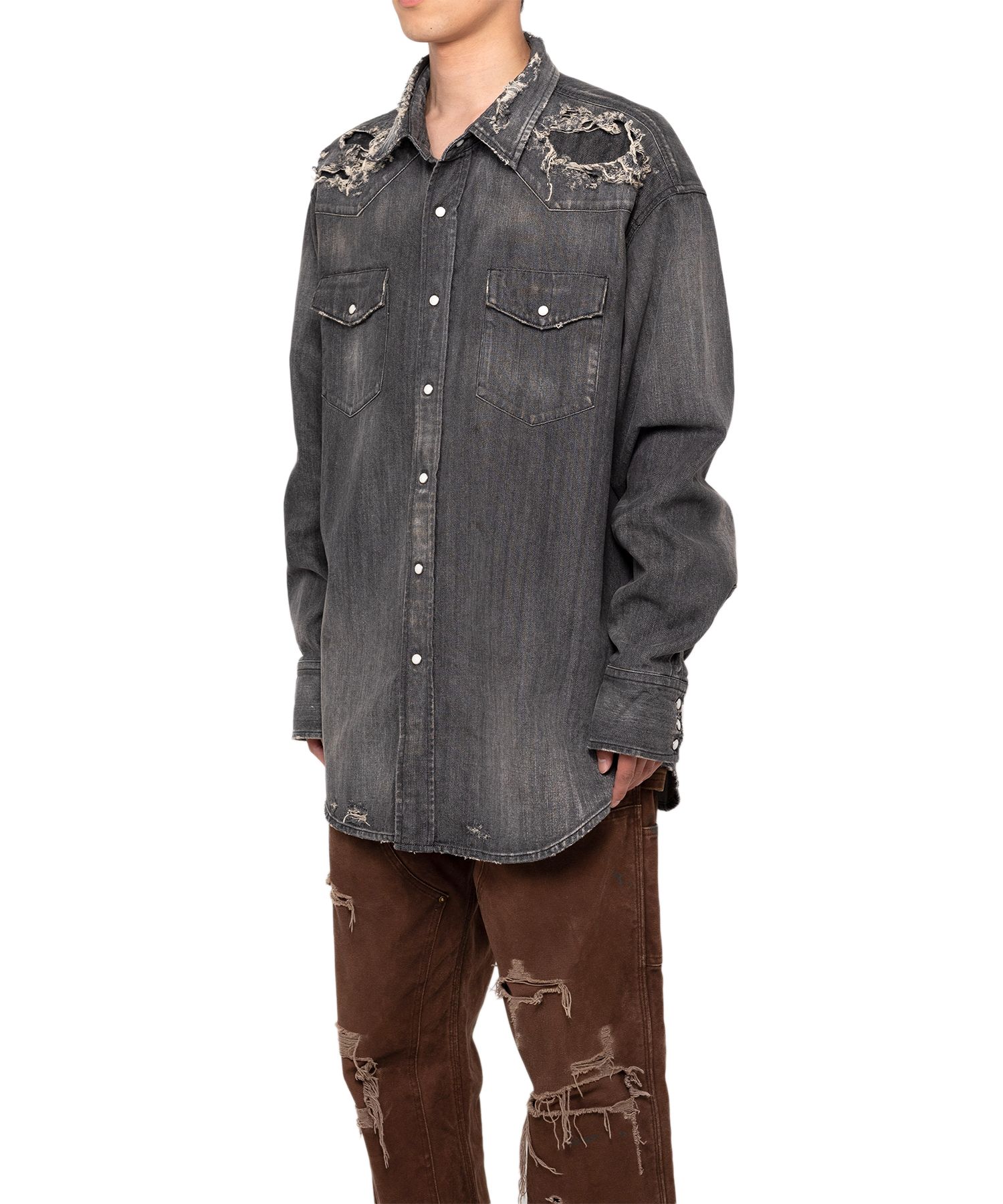 Denim Western Shirt