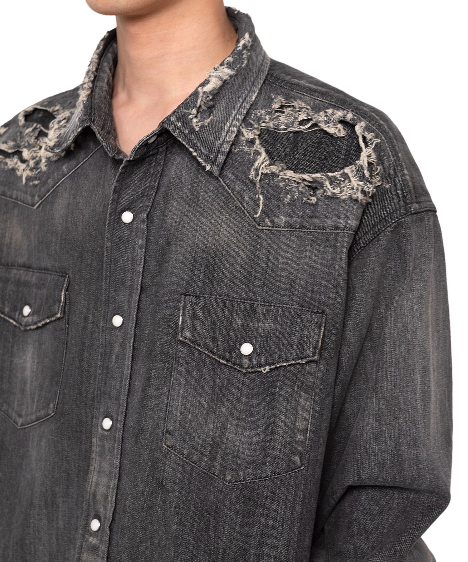 Denim Western Shirt