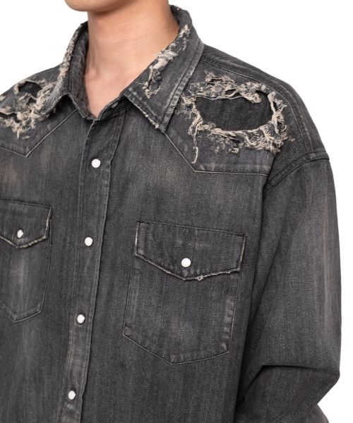 Denim Western Shirt