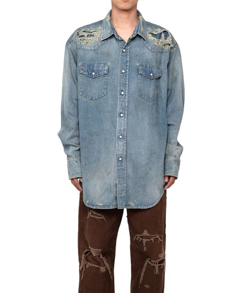 Denim Western Shirt
