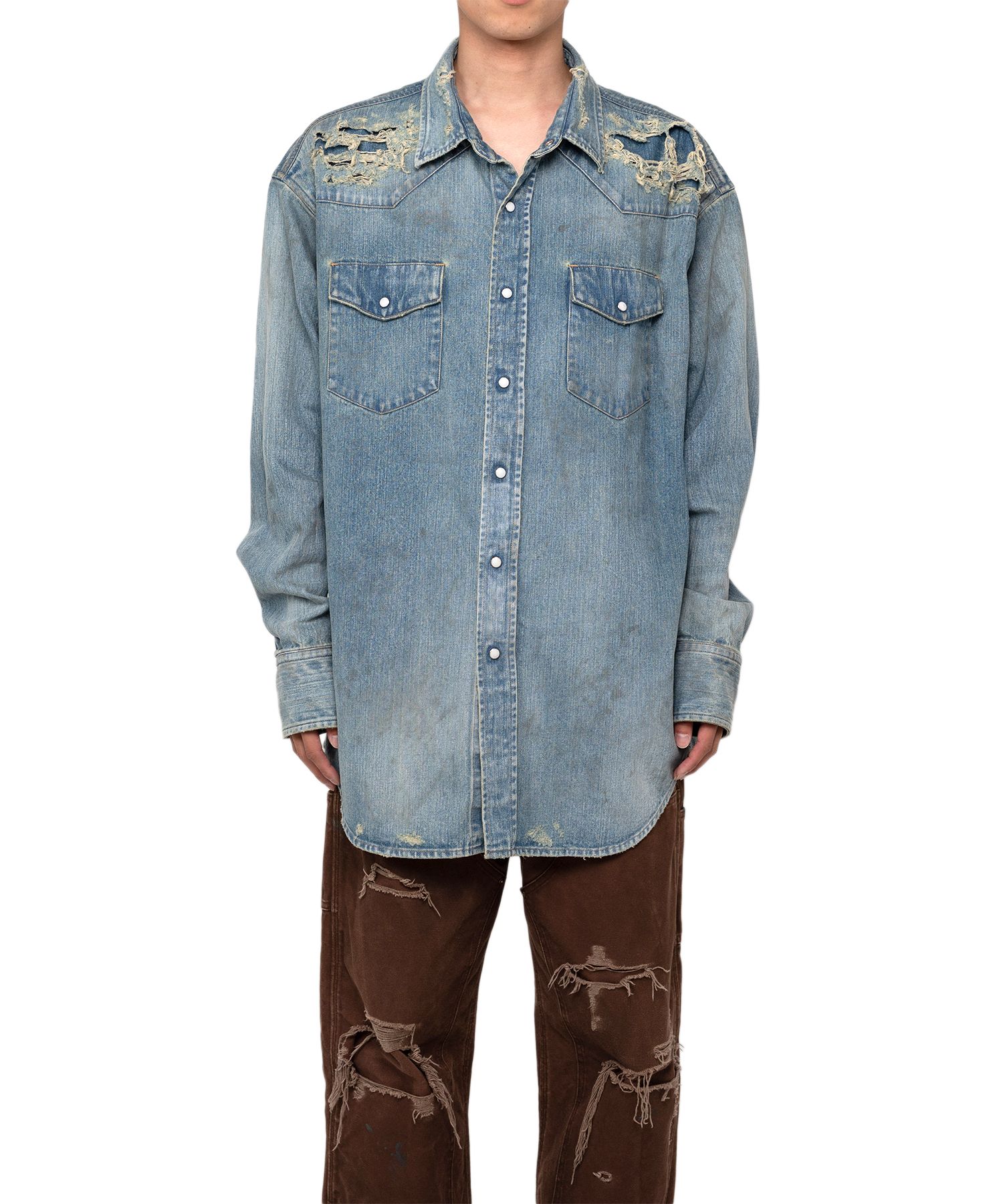 Denim Western Shirt