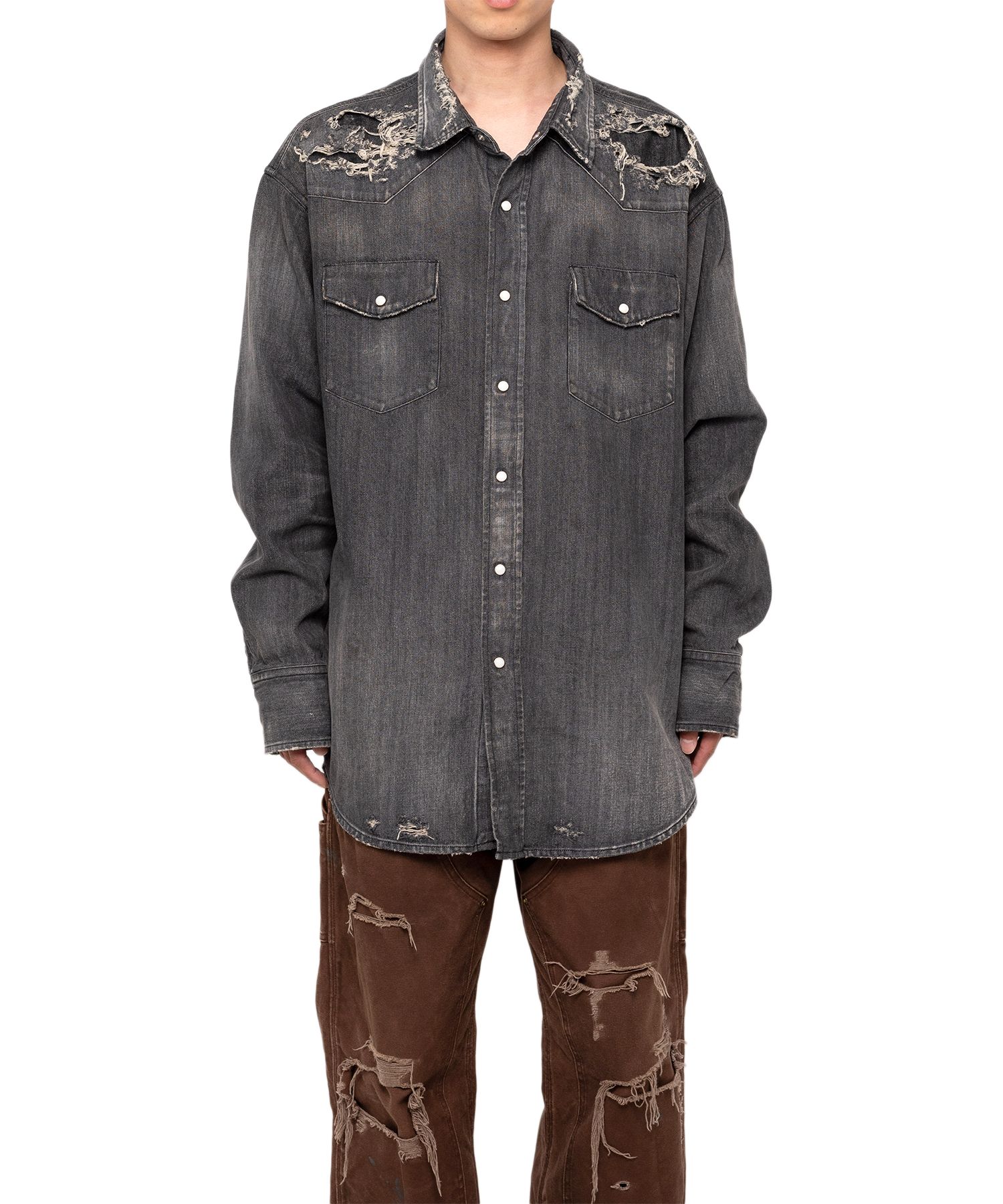 Denim Western Shirt