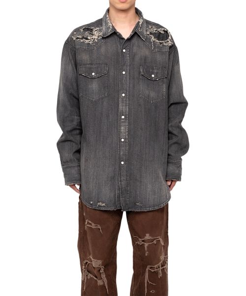 Denim Western Shirt
