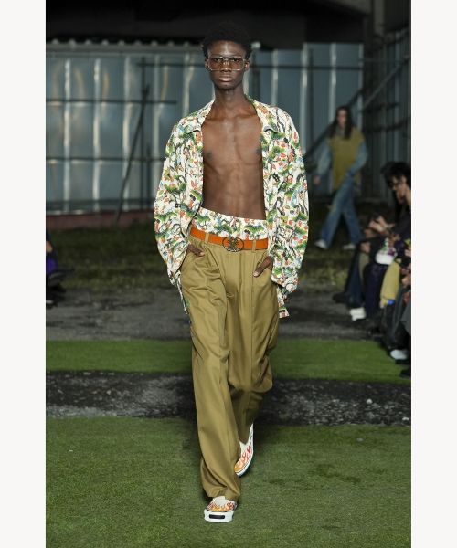 Circle Logo Leather Belt