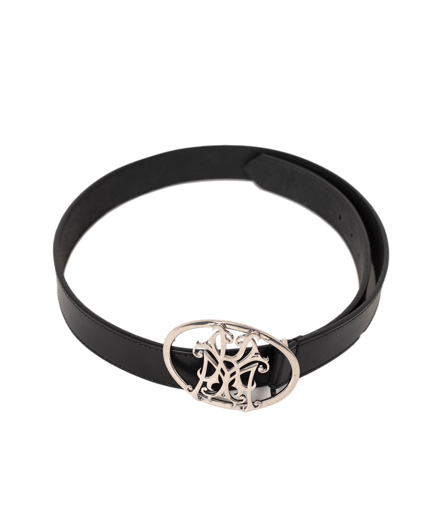 Circle Logo Leather Belt