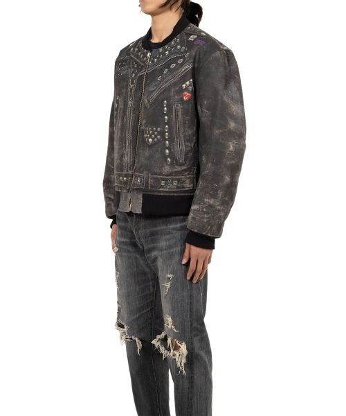 Trompe L’oeil Print Jacket