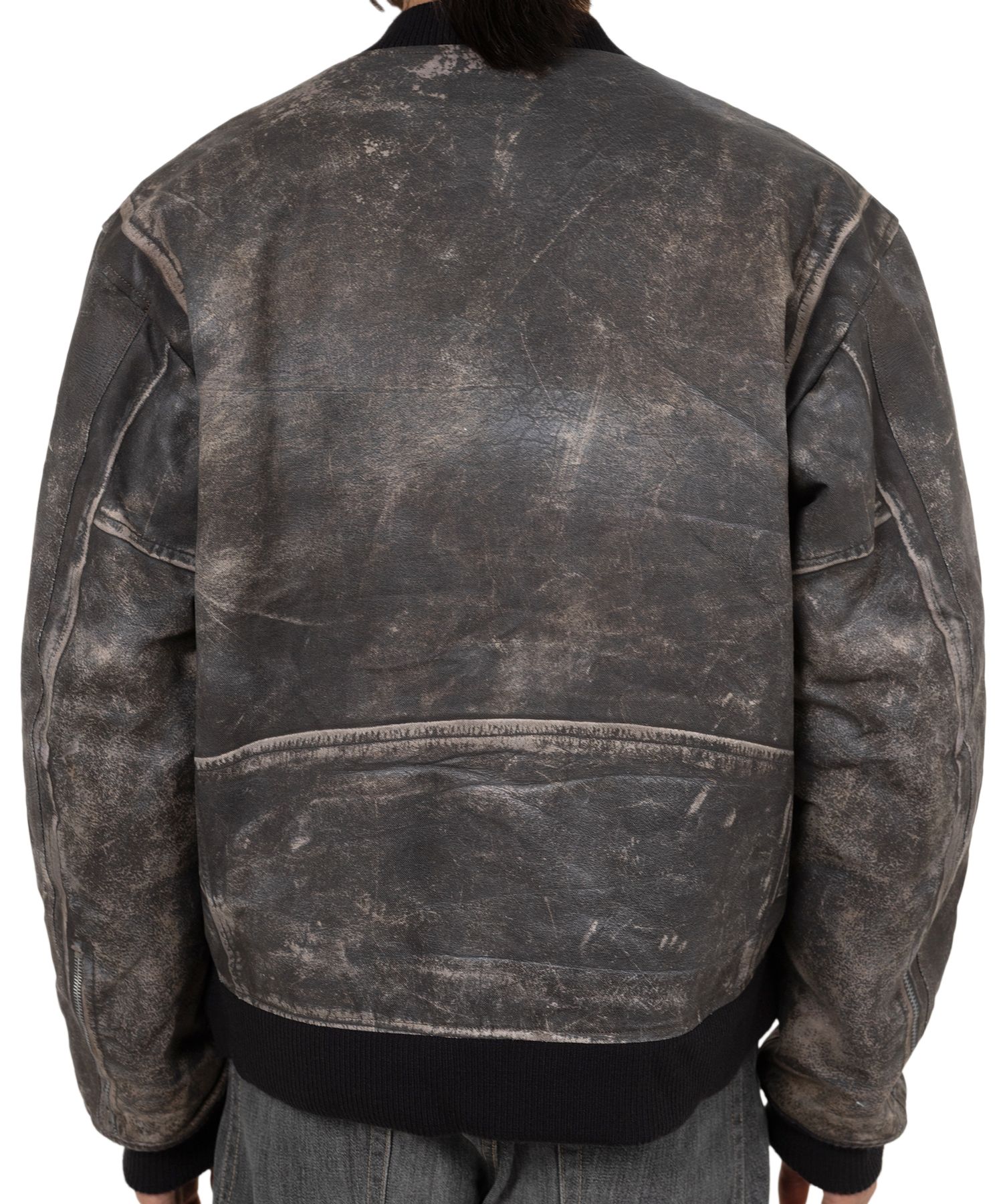 Trompe L’oeil Print Jacket