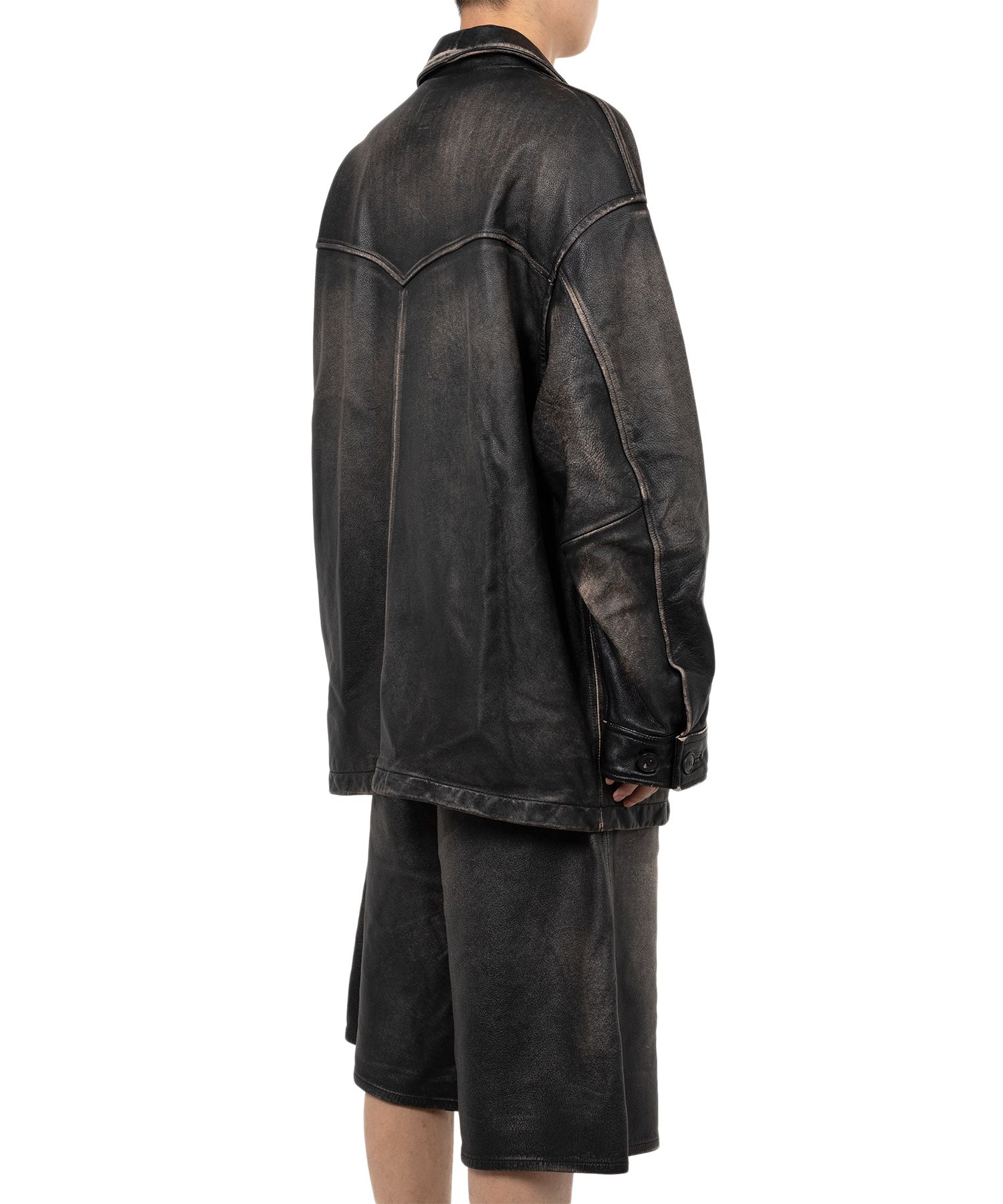 【美品】PAMEO POSE ファーライダース Minuet Cat Coat PAMEO POSE（パメオポーズ）の「Minuet Cat Coat（ライダース