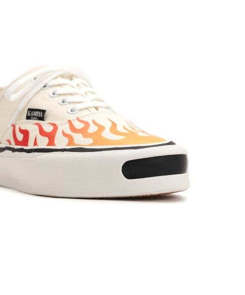 "Herc"Fire Pattern Vulcanized Sneaker