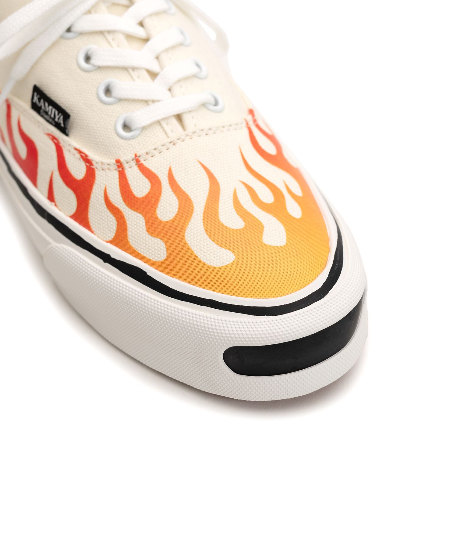 "Herc"Fire Pattern Vulcanized Sneaker